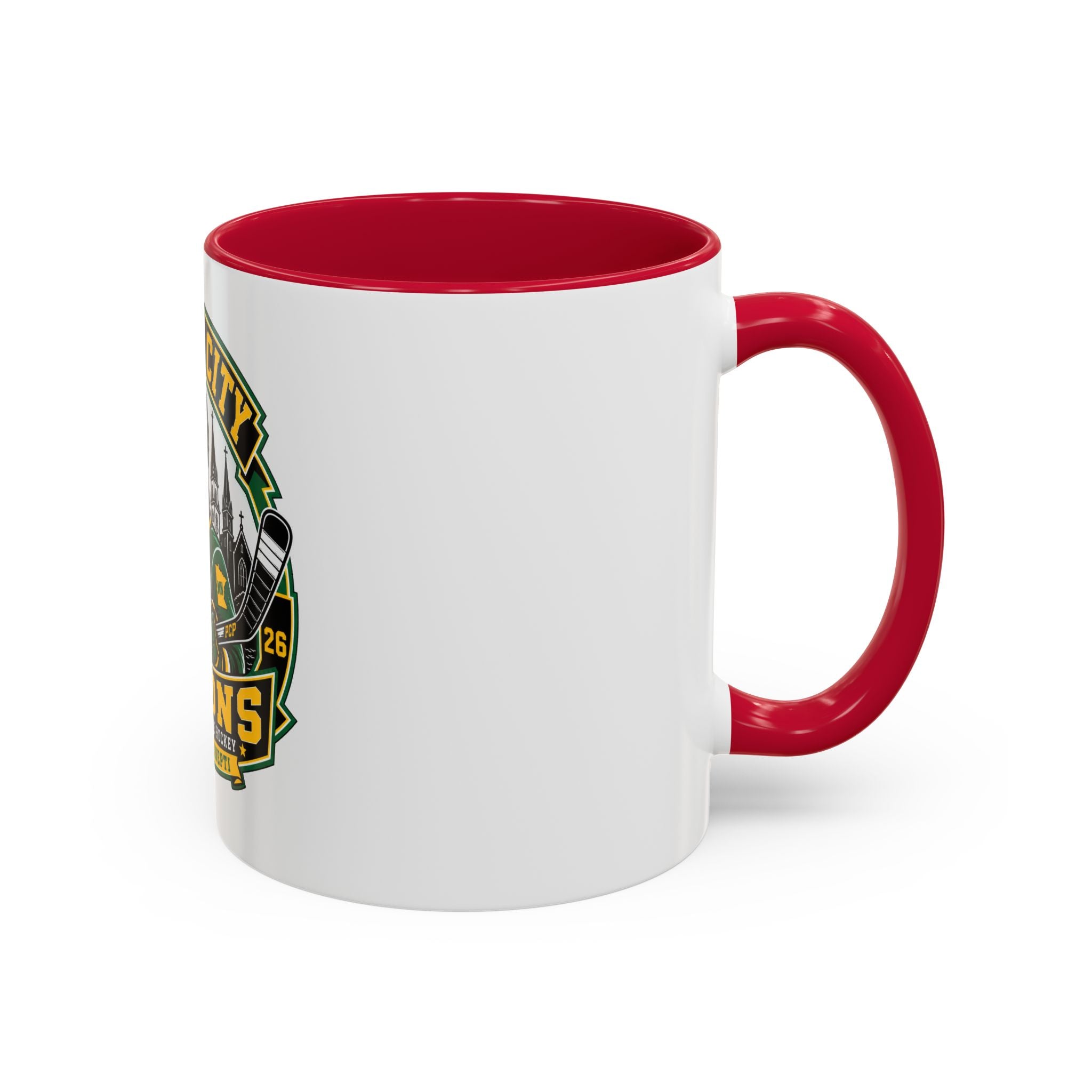 Prison City Pigeons Hockey Mug (11oz/15oz) — Team Logo Coffee Cup