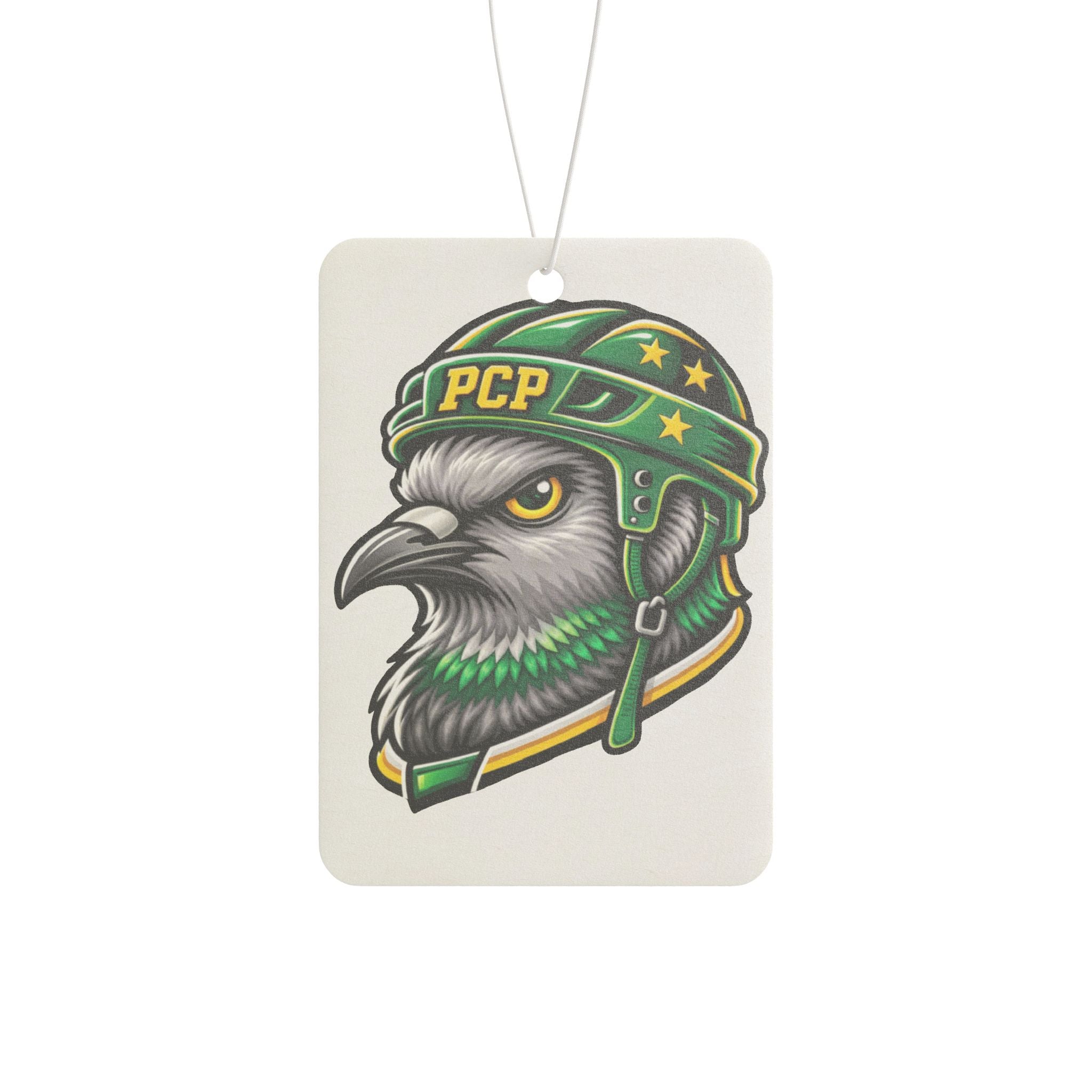 Eagle Pilot Car Air Freshener — 'PCP' Military Helmet Design