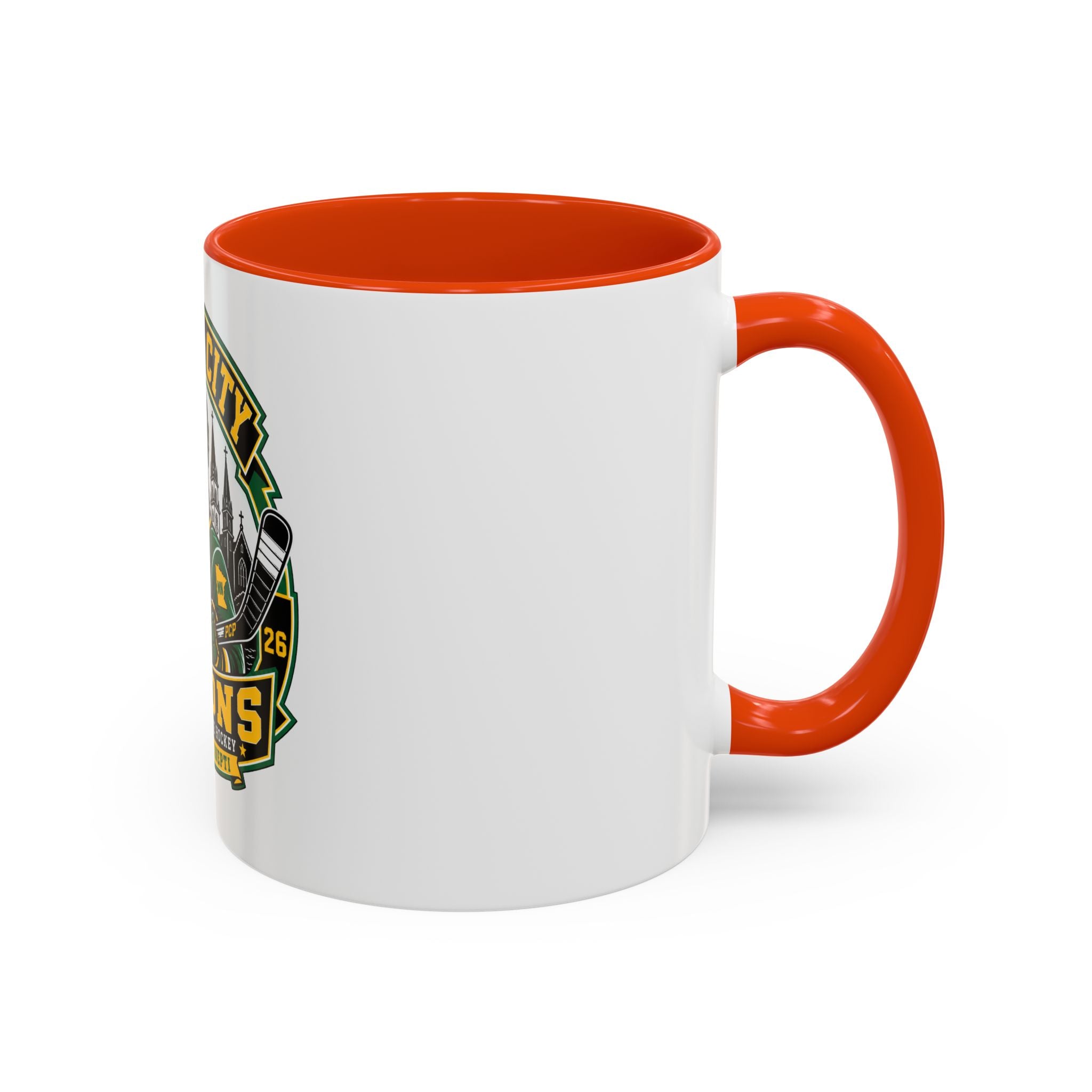 Prison City Pigeons Hockey Mug (11oz/15oz) — Team Logo Coffee Cup
