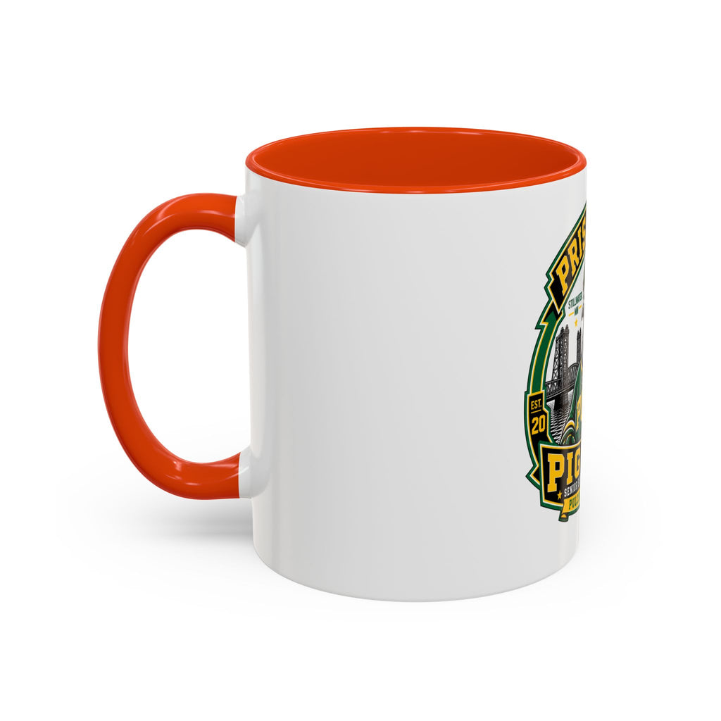 Prison City Pigeons Hockey Mug (11oz/15oz) — Team Logo Coffee Cup