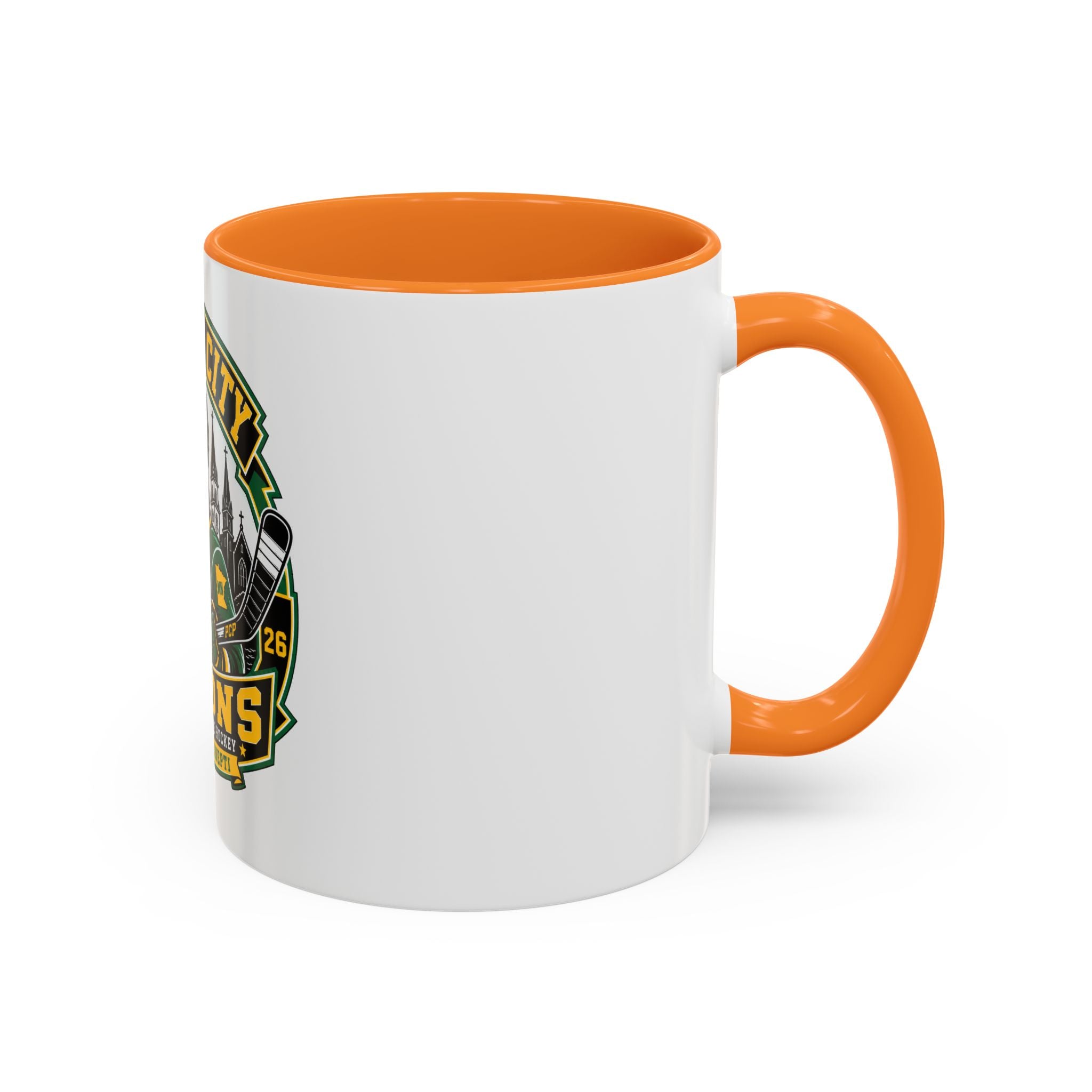 Prison City Pigeons Hockey Mug (11oz/15oz) — Team Logo Coffee Cup