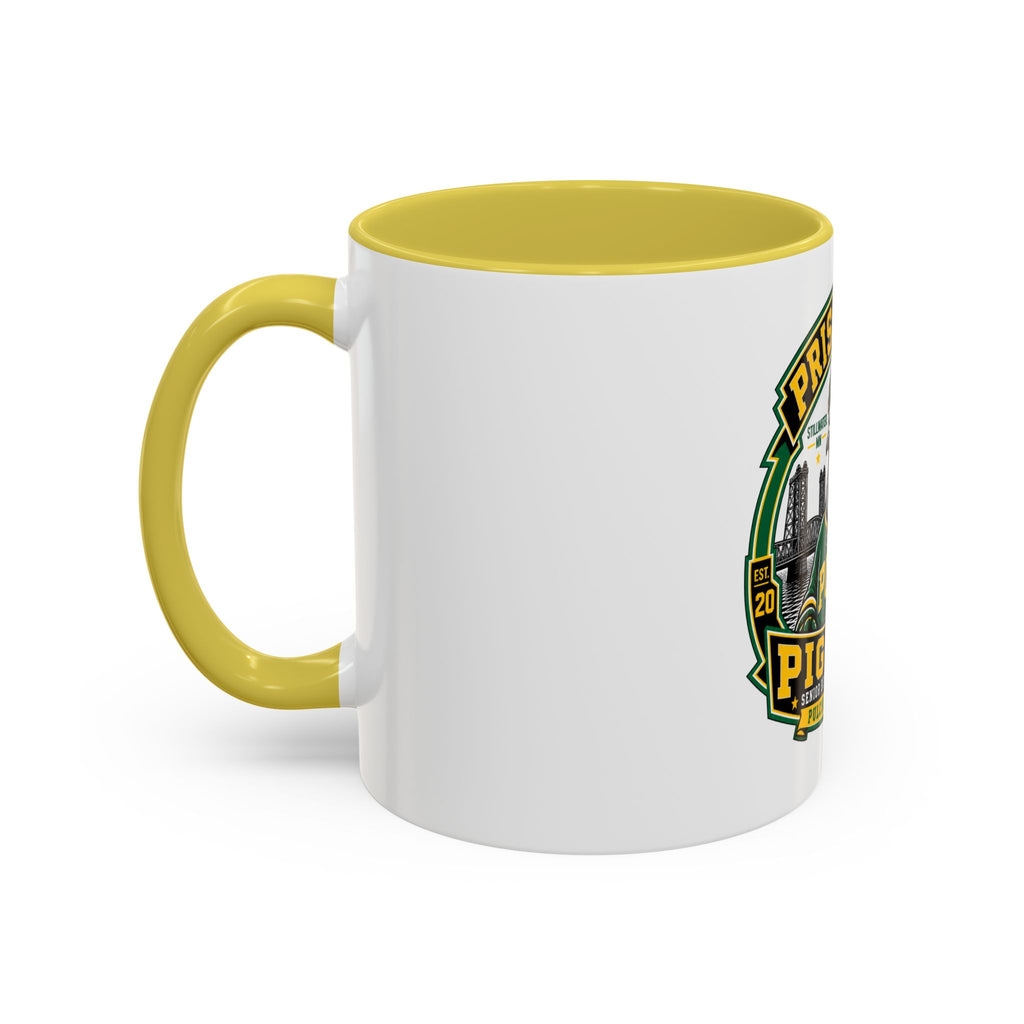 Prison City Pigeons Hockey Mug (11oz/15oz) — Team Logo Coffee Cup