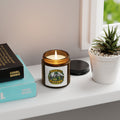 Prison City Pigeons Soy Candle — Amber Jar Scented Candle