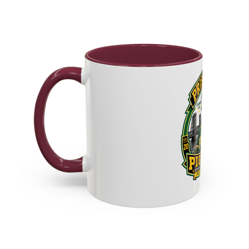 Prison City Pigeons Hockey Mug (11oz/15oz) — Team Logo Coffee Cup